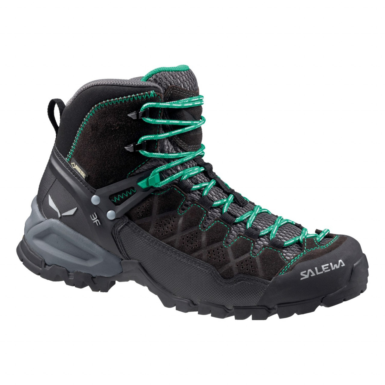 Salewa Alp Trainer Mid GORE-TEX® Bayan Yürüyüş Ayakkabısı Siyah Türkiye 572046YHU